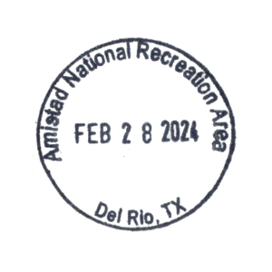 Amistad National Recreation Area - Stamp