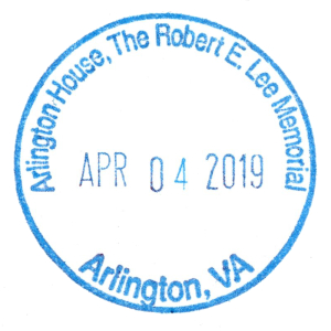 Arlington House, The Robert E. Lee Memorial - Stamp