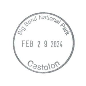 Big Bend National Park - Stamp