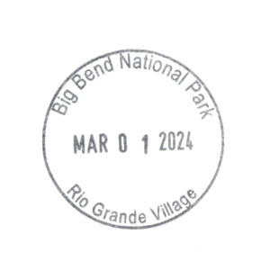 Big Bend National Park - Stamp