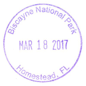 Biscayne National Park - Stamp