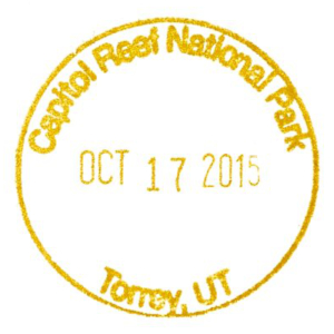 Capitol Reef National Park - Stamp