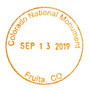 Colorado National Monument - Stamp