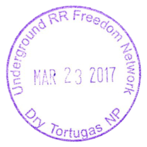 Underground RR Freedom Network - Stamp