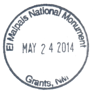El Malpais National Monument - Stamp