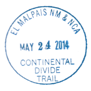 EL MALPAIS NM & NCA - Stamp