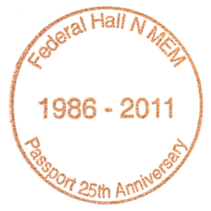 Federal Hall N MEM - Stamp