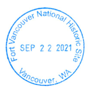 Fort Vancouver National Historic Site - Stamp
