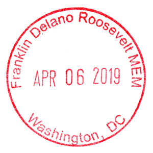 Franklin Delano Roosevelt MEM - Stamp
