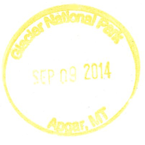 Glacier National Park - Stamp