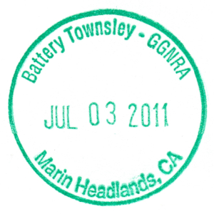 Battery Townsley - GGNRA - Stamp