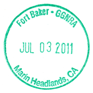 Fort Baker - GGNRA - Stamp