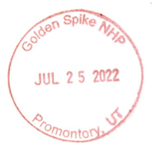 Golden Spike NHP - Stamp
