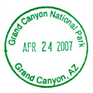 Grand Canyon National Park - Stamp