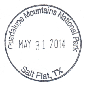 Guadalupe Mountains National Park - Stamp