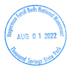 Oregon National Historic Trail - Stamp