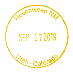 Hovenweek NM - Stamp