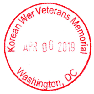 Korean War Veterans Memorial - Stamp