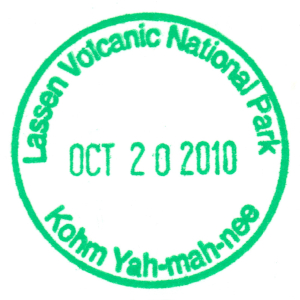Lassen Volcanic National Park - Stamp
