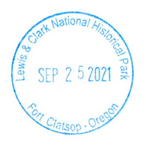 Lewis & Clark National Historical Park - Stamp