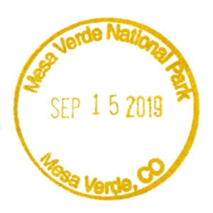 Mesa Verde National Park - Stamp