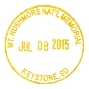MT. RUSHMORE NAT'L MEMORIAL - Stamp