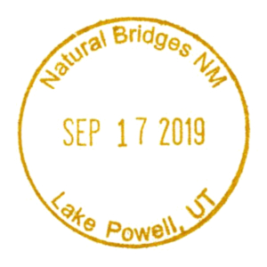 Natural Bridges NM - Stamp