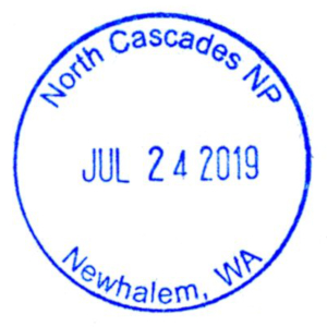North Cascades NP - Stamp