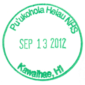 Pu'ukohola Heiau NHS - Stamp