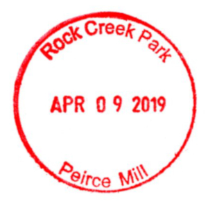 Rock Creek Park - Stamp