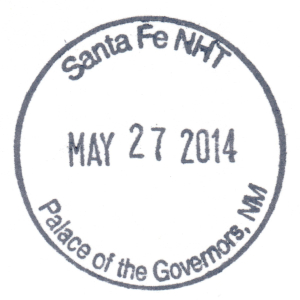 Santa Fe NHT - Stamp