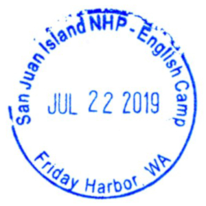 San Juan Island NHP - English Camp - Stamp