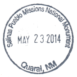 Salinas Pueblo Missions National Monument - Stamp