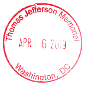 Thomas Jefferson Memorial - Stamp