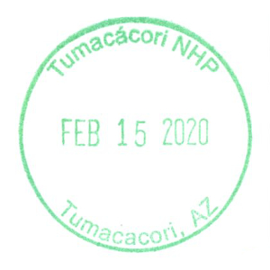 Tumacácori NHP - Stamp