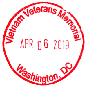 Vietnam Veterans Memorial - Stamp