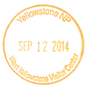 Yellowstone NP - Stamp
